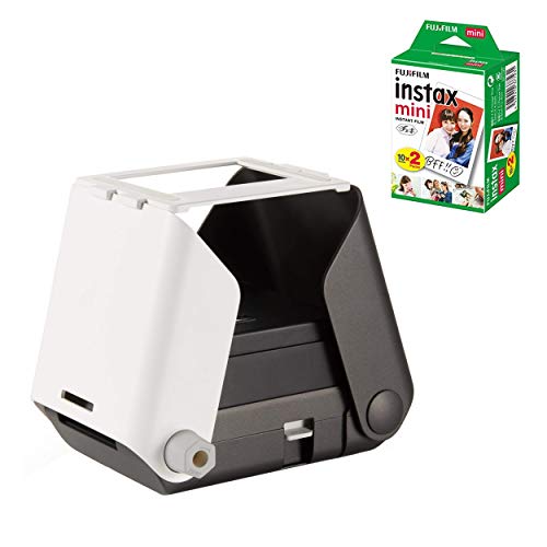 タカラトミー スマートフォン用プリンター プリントス SAKURA(墨) + FUJIFILM インスタントカメラ チェキ用フィルム セット