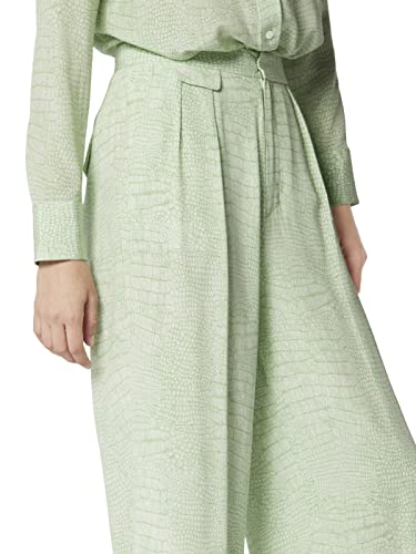 Equipment womens Clement Trouser in Nature White and Jadesheen4