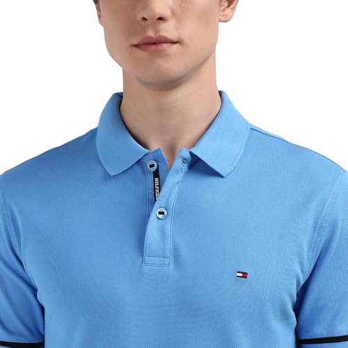 Image of Tommy Hilfiger Men's Cotton Regular Fit Polo T-Shirt