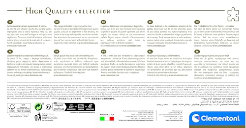 Puzzle panoramique 1000 pièces + poster : Paris Clementoni Puzzles - vue 4