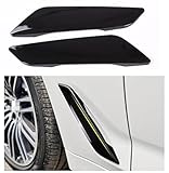 Eiseng Side Wing Air Vent Hood Intake Fender Cover Trim for BMW 5 Series G30 2017 2018 2019 2020 2021 2022 2023 Exterior Accessories
