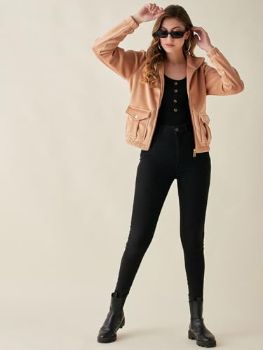 Image of Modeve Women Full Sleeve Jacket for Winter
