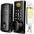 LOCKSTAR® Smart Door Lock • Keyless Entry Deadbolt Door Lock • Multiple Entry Methods – APP • Fingerprint Touch ID • Keypad Code • Card FOB • Traditional Key • Smart Home Devices
