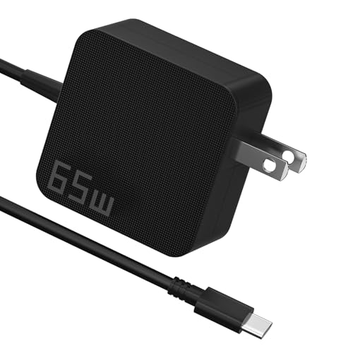 Lionfeel 65W USB C Laptop Charger Universal Fast Charging Power Adapter - Compact Type C Charger Block for MacBook Dell HP Travel Home & Office Use