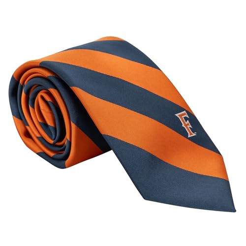 Desert Cactus Cal State Fullerton Tie University California Titans CSUF 100% Polyester with Logo Officially Licensed (Style A)