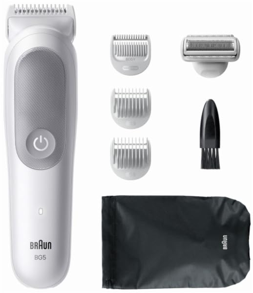 Cortapelos Inalámbrico Braun S5 All in - BG5550 5 accesorios Gris