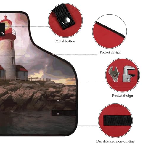 Delantal de trabajo Lighthouse con bolsillos ajustables miniatura 3