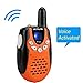 Retevis RT602 Walkie Talkies for Kids Rechargeable,KidsToy with Batteries Charger Station,Toy Walkie Talkie Kids Gifts for Boys Girls(1 Pair Orange)