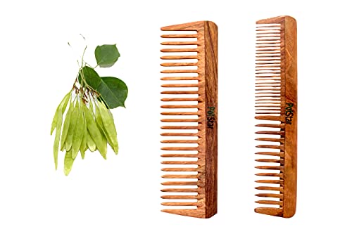 PotStar Hair Comb for All Hair Type Handcrafted wood Comb for Detangling Hair Comb For Thick Curly And Wavy Hair - Image 3