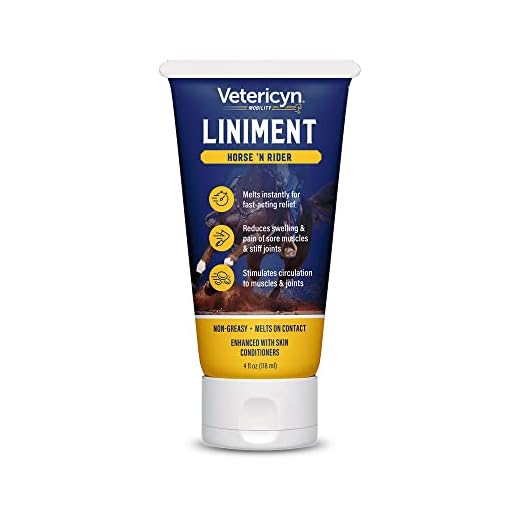 Vetericyn Mobility Horse and Rider Liniment for Fast-Acting Relief of Muscles and Joints. Menthol-Based Topical Analgesic. 4 oz
