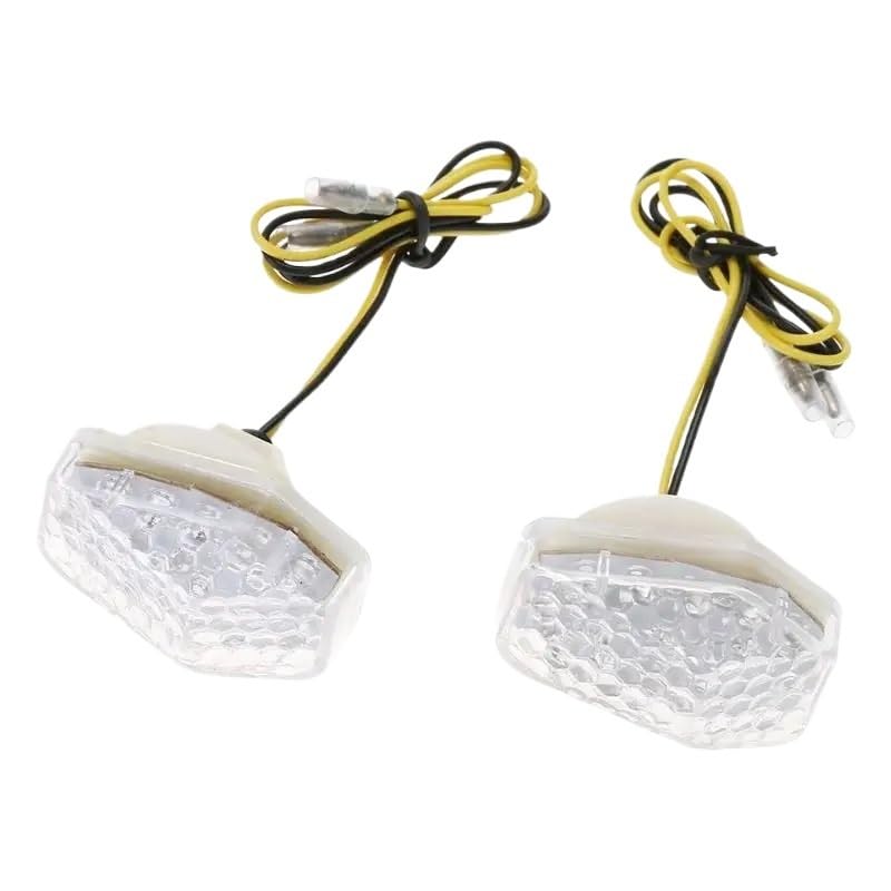 Clignotants LED Moto pour Suzuki GSXR K1-K4 SV600 et Bandit Clignotant Orange 2 Pièces