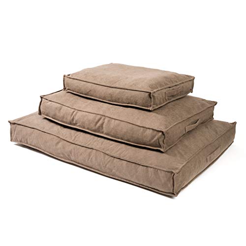 JAMAXX Premium Hundekissen Orthopädisch Weich Memory Foam, Waschbar, Nässeschutz Wasserabweisend - Dicke Füllung Visco Elastisch, Flauschig Samtartiger Stoff, Hundebett PDB1001
