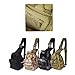 BESPORTBLE Pacchetto Militari Belt Bag Waterproof Impermeabile rampicante Trekking Escursionismo Arrampicata Impermeabili Fanny Pack borsello Cintura Borsa a Tracolla Black immagine
