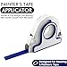 Utaseti 2026 Upgraded Painters Tape Applicator, Masking Tape Dispenser, Masking Tape Applicator with Scraper Trim Tool with 1mm Spacing for Painting Trim, Windows, Door Frames (1PC+2 Blue Tape)