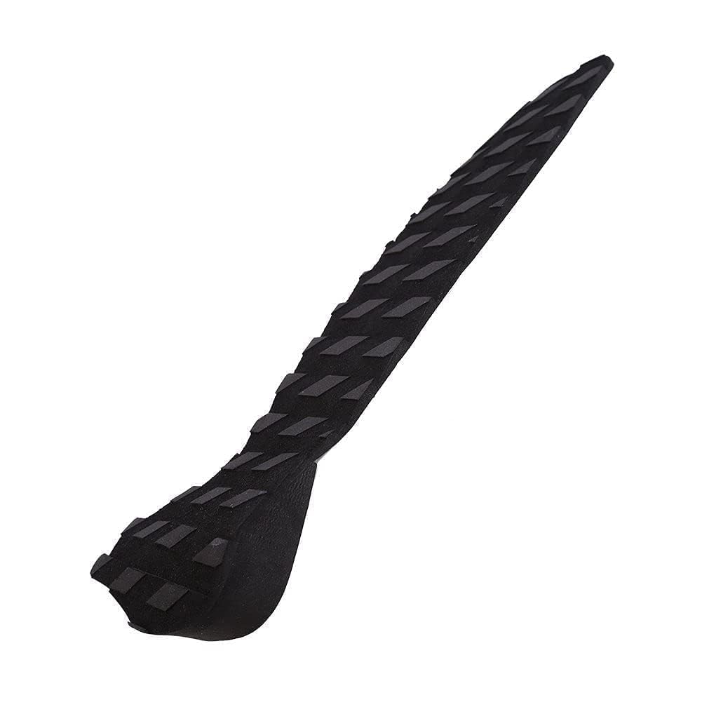Vbest life 3Pcs Surfboard Traction Pad Antiscivolo Traction Pad Tailpad Deck Grip per Tavole da Surf Skimboard(Nero)