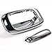 AUCERAMIC Chrome ABS Tailgate Handle Cover Fit 1999-2006 for Chevrolet Silverado GMC Sierra 1500 2500 2500HD 3500
