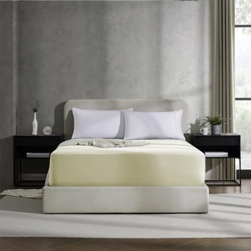 Image of Nestl Extra Deep Pocket Queen Fitted Sheet Only, Queen Size Fitted Sheet