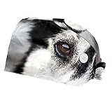 Casquettes de Travail,Chapeaux de Travail avec Bouton Bandeau réglable,Chien de traîneau...