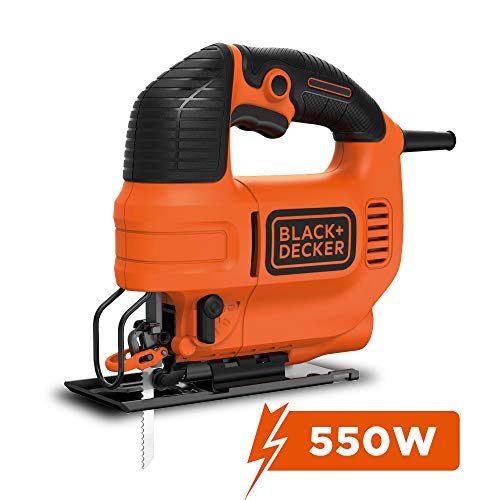BLACK+DECKER Serra Tico Tico 550W com Maleta e Ação Pendular KS701PEK-BR