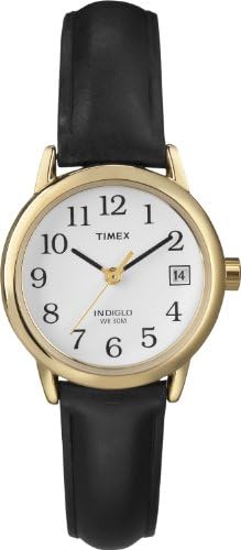 Timex Women's Easy Reader Date Leather Strap 25mm Watch