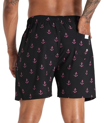 Image of APTRO Men's Swim Trunks with Compression Liner 5 Inch Bathing Suit Beach Swimsuits