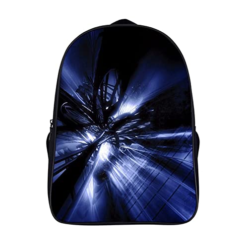 Sac à dos d'école pour enfants grand cartable bleu contre le désordre