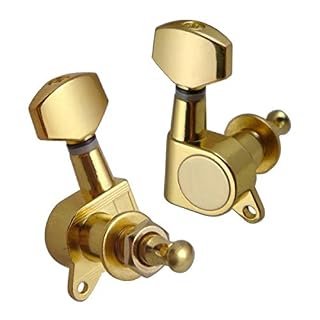 B Baosity Lot de 6x Clés Chevilles Mécaniques Accordeurs Pièces de Remplacement pour Guitares Electriques - Les Beatles, Paul McCartney, John Lennon, RIngo Starr, George Harrison B Baosity Lot de 6x Clés Chevilles Mécaniques Accordeurs Pièces de Remplacement pour Guitares Electriques – Image 2