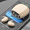 ENEWSTAR True Wireless Earbuds MD528 Bluetooth Earphone Noise Cancelling TWS Gaming Headest Hifi Sound Sports Headphones Waterproof With Mic TWS Wireless Earphones In Ear (Beige) #1