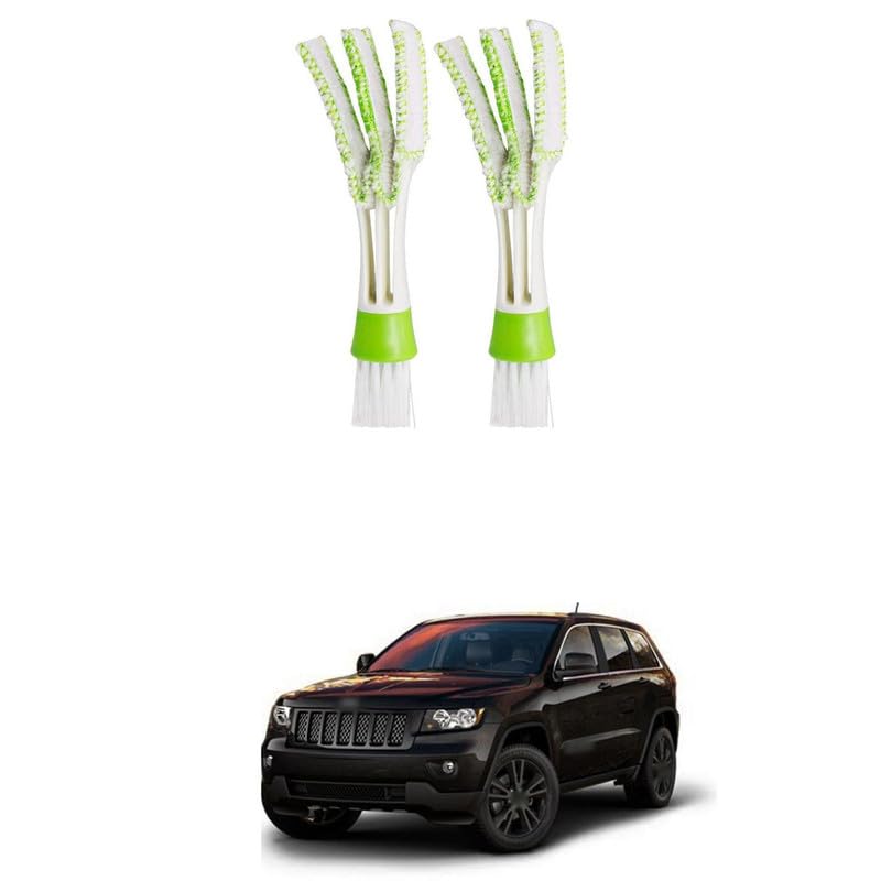 LOVMOTO Mini BR-US-H for Car Air Vent, Automotive Air Conditioner Cleaner and Brush, Dust Collector Cleaning Cloth Tool for Keyboard Window Leaves Blinds Shutter Comfortable with Cher-okee