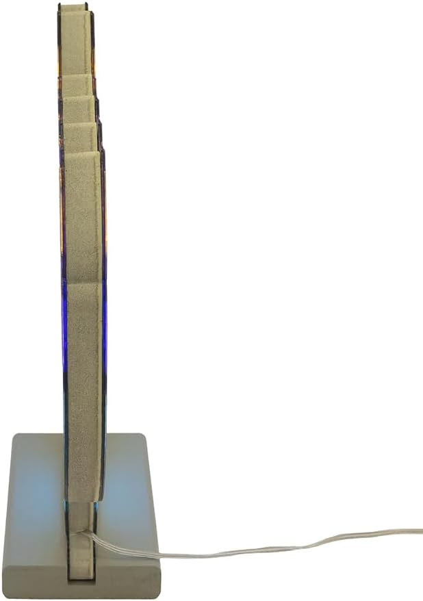 Kurt Adler 9.84" Menorah Infinity Light
