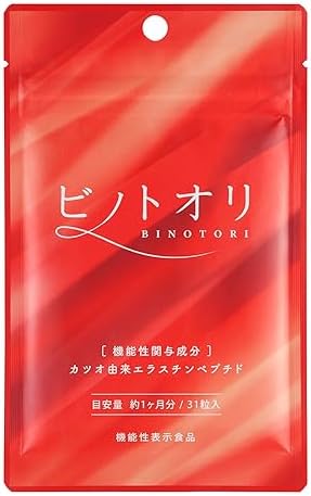 Amazon | ビノトオリ カツオ由来エラスチンペプチド 肌のハリと血管の 