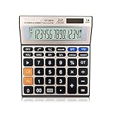 Las calculadoras de escritorio electrónico adoptan un diseño científico de botón grande en línea con el uso de hábitos humanos y cómodos para tocar.