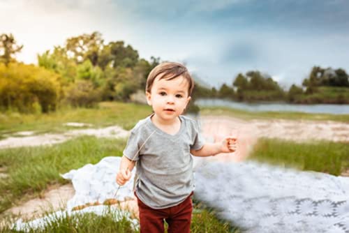 Opawo Unisex Infant Baby Cotton V-Neck T-Shirts Toddler Short Sleeve Blank Tees Shirts 3 Pack For Boys Girls 6-24 Months(Black/White/Gray,18-24 Months) #TOP4