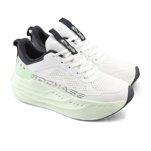 Image of ASIAN Aerofoam-01 Men's Running Shoes with Breathable Mesh Upper | Energy Return Sole, Lace-Up Fit & Lightweight Comfort