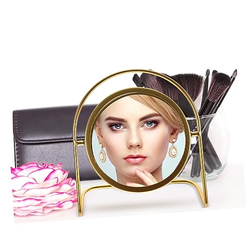 Espejo de maquillaje SOLUSTRE con luz y diseño vintage miniatura 4