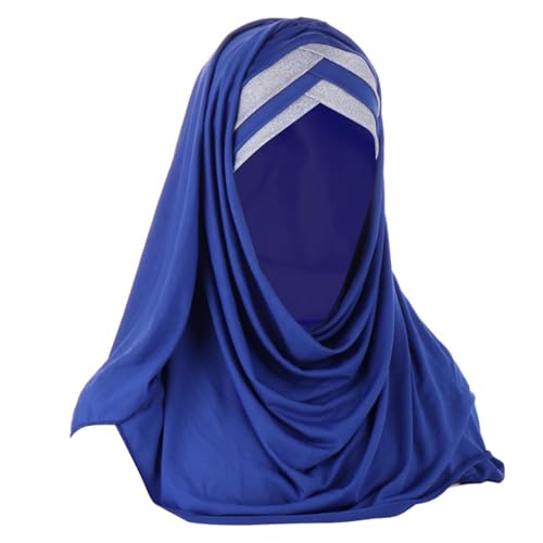 Ready to Wear Hijab for Women Instant Turban Soft Muslim Scarf for Prayer Long Hijabs Abaya Clothes