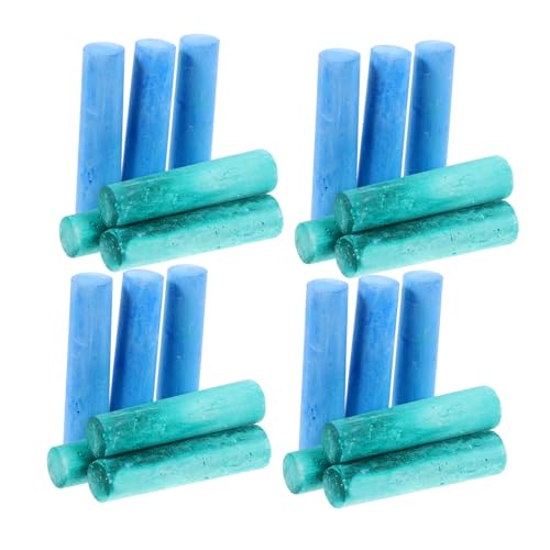 SUPVOX Jumbo Chunky Chalk 40pcs Washable Outdoor Boys and Girls Chalks Ideal for Sidewalk Art