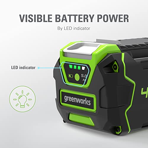 Image of Greenworks 40V 5.0Ah Lithium-Ion Battery