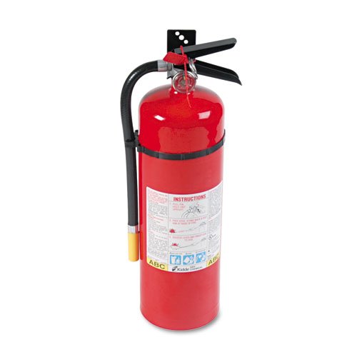 ProLine Pro 10MP Fire Extinguisher, 4 A, 60 B:C, 195psi, 19.52h x 5.21 Dia, 10lb