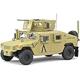 Scale Model Compatible with M1115 Humvee Military Police Desert CAMO 1983 1:48 SOLIDO SL4800103