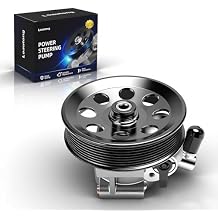 Power Steering Pump with Pulley, for Ford F-250/F-350/F-450/F-550 Super Duty 2011-2016, V8 6.7L, 20-5206, 965206, 7697955172, BC343A696DC, BC3Z3A696C