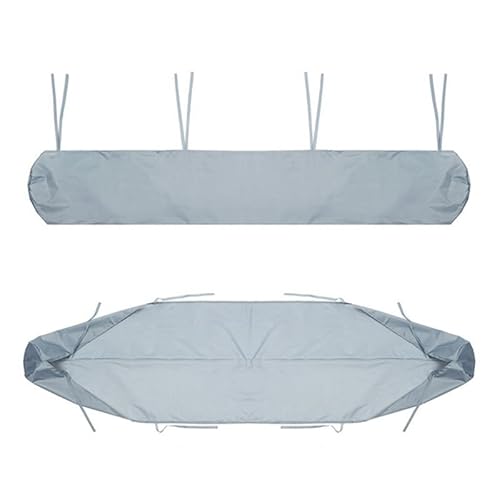 Solaughguy Housse de protection antigel non tissée pour plantes, jardin rectangulaire, tissu isolant respirant, couverture pour plantes par temps froid, pour extérieur, 150 x 40 x 45 cm, blanc