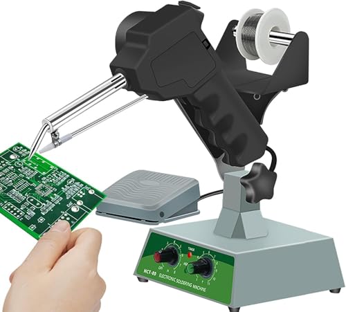 Máquina de soldar para componentes electrónicos con soporte ajustable sin vibraciones 2