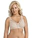Exquisite Form Women's Front Close Cotton Posture Bra 5100531, Damask Neutral, 40C