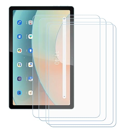 4 Pezzi Pellicola Vetro Temperato per Blackview Tab 11 Protettiva AntiGraffio Senza Bolle Pellicole Protettive Protezione per Schermo per Tab 11 10.1 .