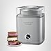 Cuisinart Ice Cream Maker Machine, 2-Quart Ice Cream, Sorbet and Frozen Yogurt Machine, Fully Automatic Double-Insulated Freezer Bowl Makes Frozen Desserts in Under 30 Minutes, ICE30BCP1, Silver