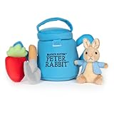 Gund Beatrix Potter Peter Rabbit Easter Basket Plush Playset, 5 Pieces, 6'