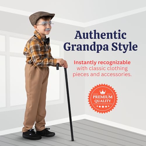 Disfraz Completo Niño Viejo Grandpa Talla XL miniatura 3