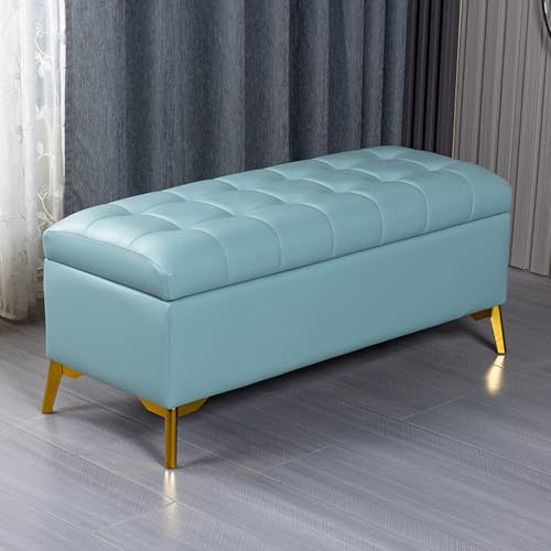 Banc à chaussures coffre de rangement pouf de chambre salon - 2