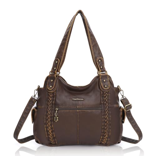 Image of Angel Barcelo Purses for Women Soft PU Leather Shoulder Bag Crossbody Purse and Handbags
